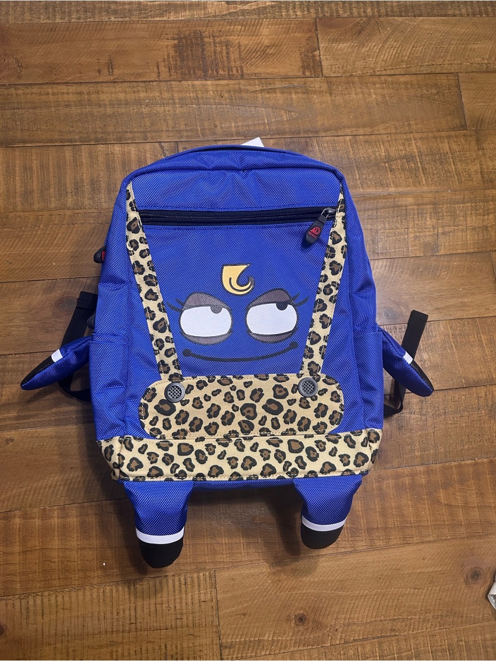 Merot Zela Royal Blue Monster Backpack